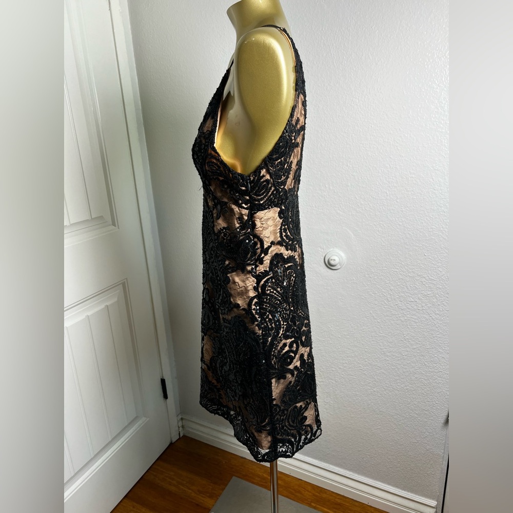 Free People Night Shimmers Mini Dress 0 - Picture 4 of 7